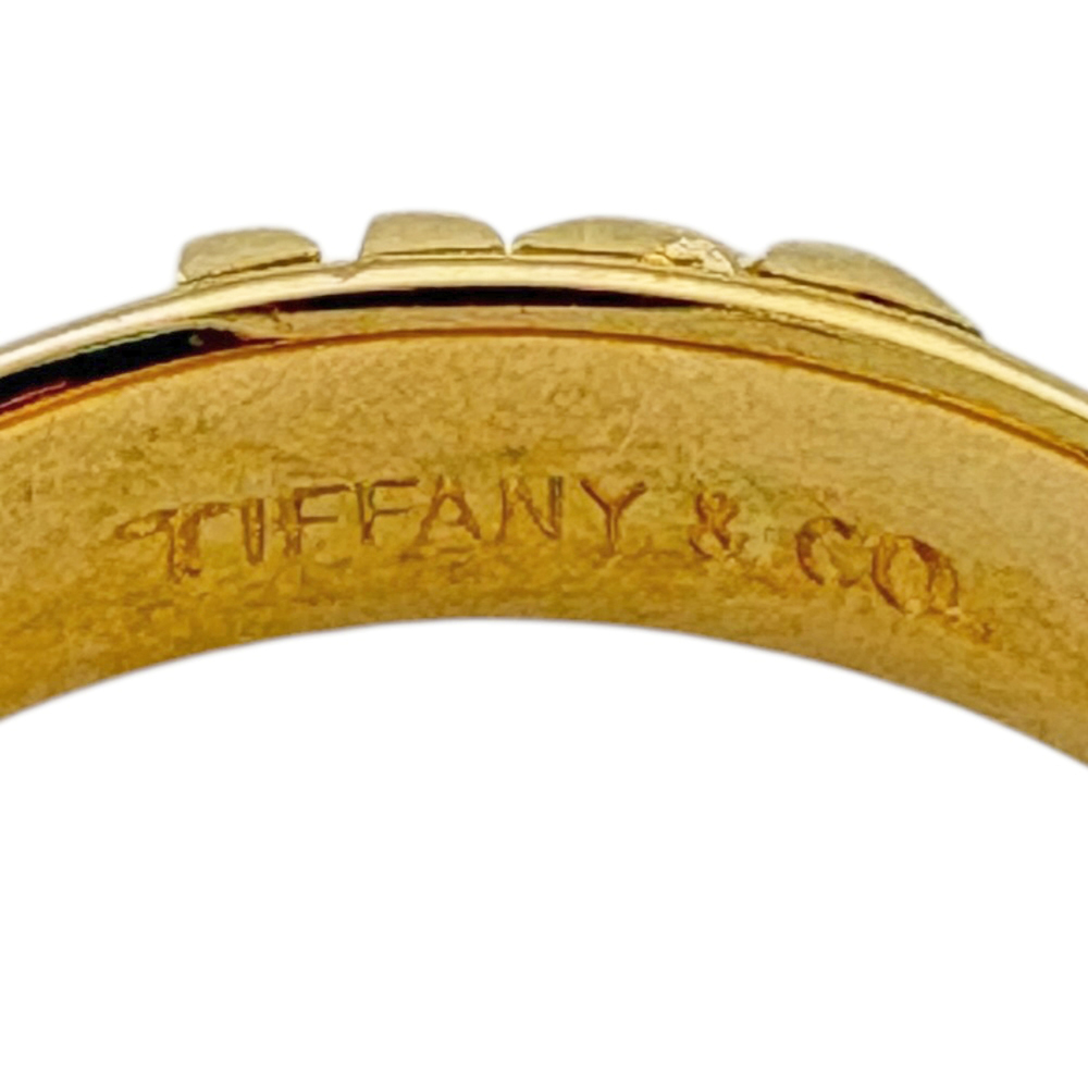 Tiffany & Co. Atlas Ring, 18K Yellow Gold, Women's Ring. - Picture 7 of 9